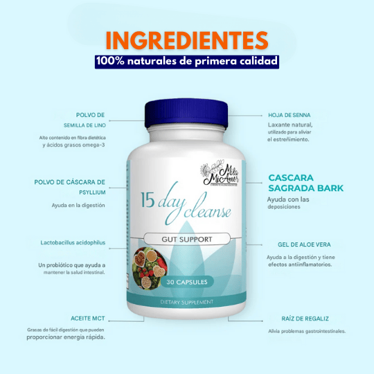 15 Días de limpieza I Ayuda intestinal